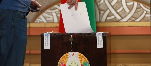 Голосование на выборах президента Белоруссии Голосование на выборах президента Белоруссии - Sputnik Молдова