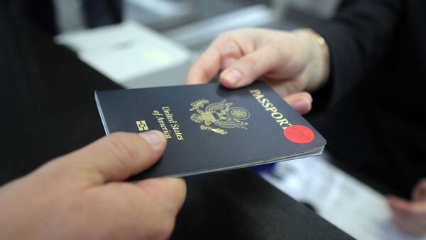 Американский паспорт - Sputnik Moldova-România