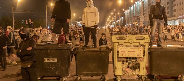 Акция протеста в Минске Акция протеста в Минске - Sputnik Молдова