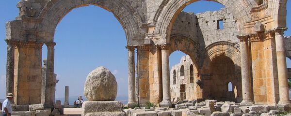Coloana Sfântului Simeon, Siria - Sputnik Moldova-România