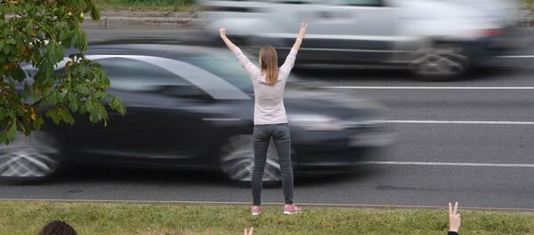 Belarus Peaceful Rallies Against Police Violence - Sputnik Молдова