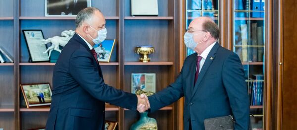 Игорь Додон и Олег Васнецов - Sputnik Молдова