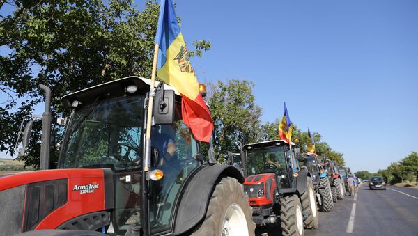 Протесты аграриев - Sputnik Молдова