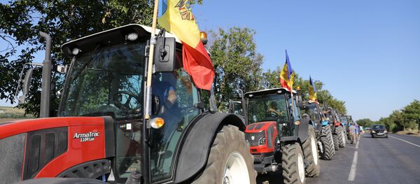 Протесты аграриев - Sputnik Молдова