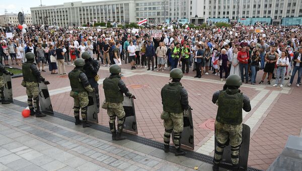 Протесты в Минске - Sputnik Молдова