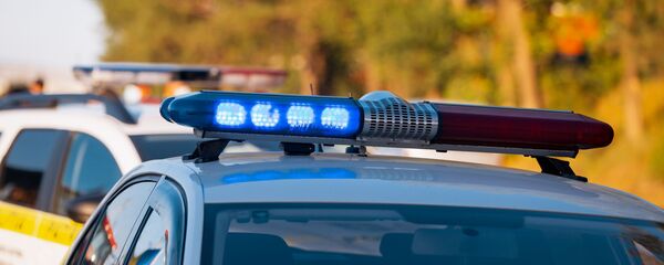 Girofarul mașinei de poliție - Sputnik Moldova