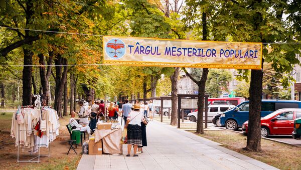 Târgul meșterilor populari în centrul Capitalei - Sputnik Moldova