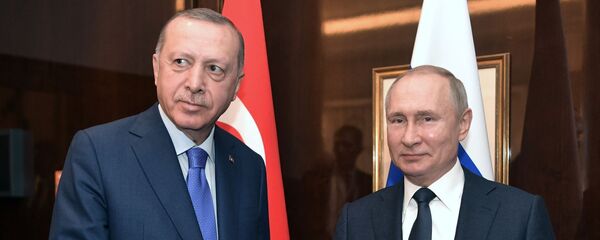 Vladimir Putin și Reep Tayyp Erdogan, imagine simbol - Sputnik Moldova