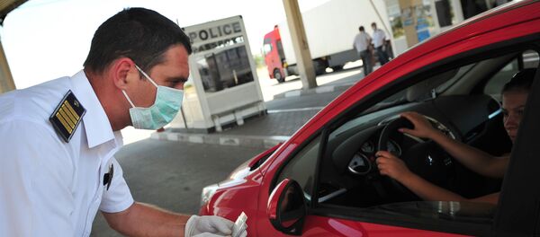 Граница Румынии с Болгарией Граница Румынии с Болгарией - Sputnik Moldova