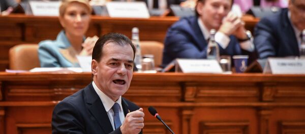 Ludovic Orban la Parlamentul României - Sputnik Moldova-România