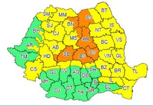 Vreme severă: cod portocaliu de inundaţii şi noi avertizări meteo – zonele afectate Vreme severă: cod portocaliu de inundaţii şi noi avertizări meteo – zonele afectate - Sputnik Moldova-România