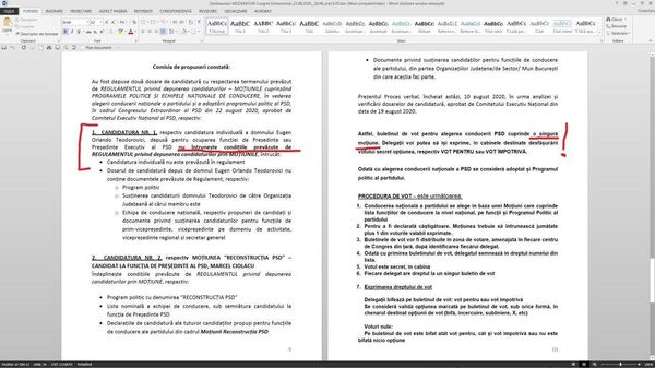 DOCUMENT: l-au eliminat deja pe Teodorovici, NU va apărea pe buletinul de vot la Congres DOCUMENT: l-au eliminat deja pe Teodorovici, NU va apărea pe buletinul de vot la Congres - Sputnik Moldova-România