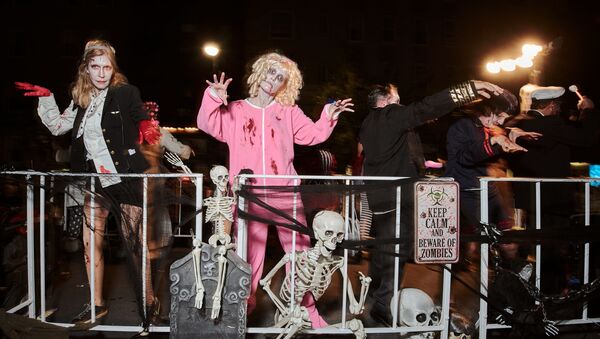 Парад по случаю Хэллоуина в Нью-Йорке - Sputnik Молдова