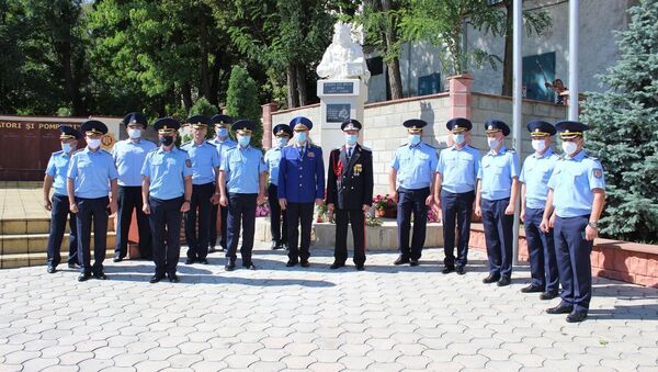 Pe teritoriul Inspectoratului General pentru Situații de Urgență a fost inaugurat bustul domnitorului “Ștefan cel Mare și Sfânt” - Sputnik Moldova