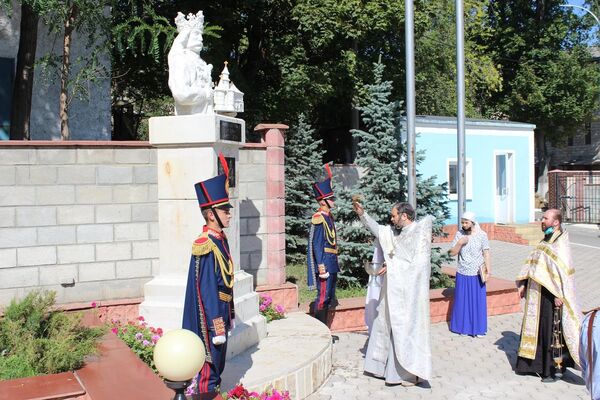 FOTO: Un bust al domnitorul ''Ștefan cel Mare și Sfânt'' a fost inaugurat la IGSU FOTO: Un bust al domnitorul ''Ștefan cel Mare și Sfânt'' a fost inaugurat la IGSU - Sputnik Moldova