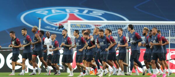 Antrenament al PSG înainte de finala Champions League 2020 - Sputnik Moldova