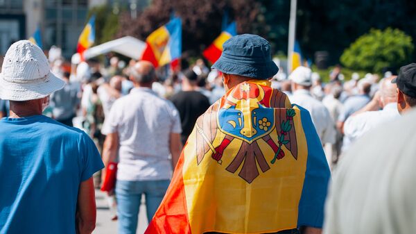 Protestul combatanților din PMAN - Sputnik Moldova