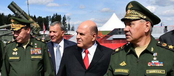Премьер-министр РФ М. Мишустин принял участие в церемонии открытия форума Армия-2020 и Армейских международных игр АрМИ-2020 - Sputnik Moldova-România