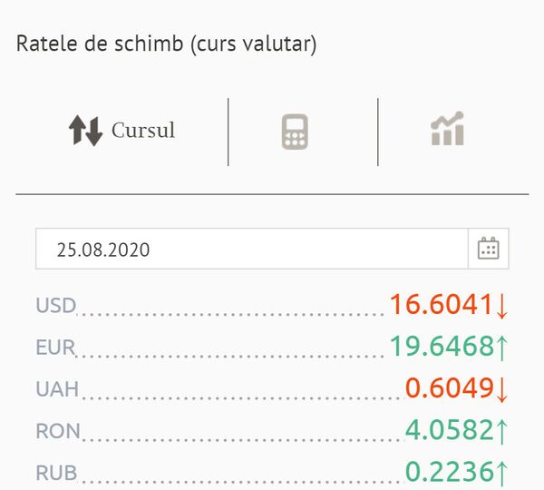Euro se scumpește, dolarul pierde din preț: Cursul valutar BNM pentru 25 august Euro se scumpește, dolarul pierde din preț: Cursul valutar BNM pentru 25 august - Sputnik Moldova