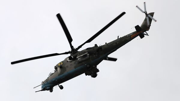  Elicopterul rusesc Mi-35  - Sputnik Moldova