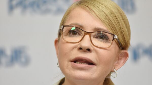 Пресс-конференция Юлии Тимошенко во Львове - Sputnik Moldova-România