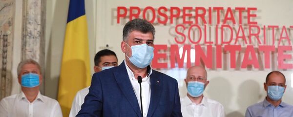 Marcel Ciolacu - Sputnik Moldova-România