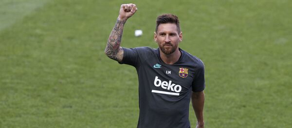 Lionel Messi - Sputnik Moldova-România