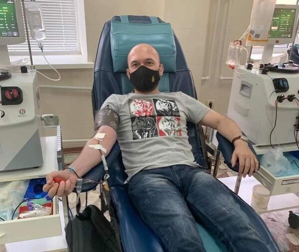 Donarea plasmei sanguine: Experiența prin care a trecut un pacient tratat de COVID-19 Donarea plasmei sanguine: Experiența prin care a trecut un pacient tratat de COVID-19 - Sputnik Moldova
