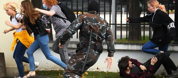 Акции протеста в Минске Акции протеста в Минске - Sputnik Moldova-România