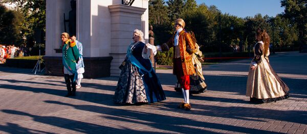 Открытие Екатерининского парка в Тирасполе - Sputnik Молдова
