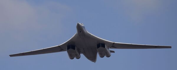 Тяжелый бомбардировщик-ракетоносец Ту-160 - Sputnik Молдова