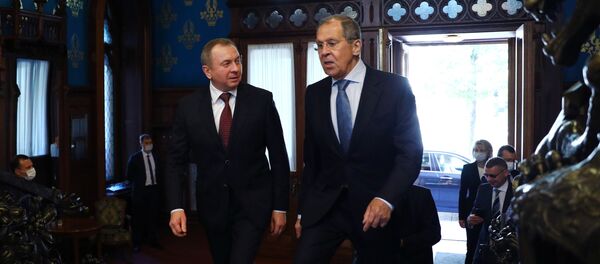 Переговоры министров иностранных дел РФ и Белоруссии С. Лаврова и В. Макея - Sputnik Молдова