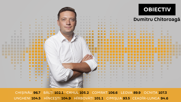Emisiunea ”Obiectiv” cu Dumitru Chitoraga.  - Sputnik Moldova