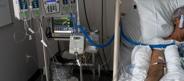 Госпиталь для больных коронавирусом в Техасе - Sputnik Moldova-România