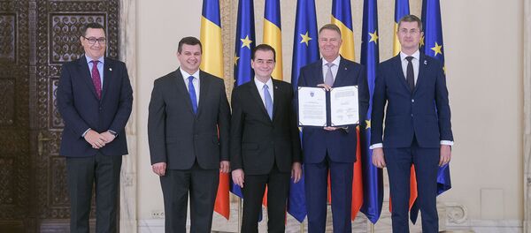 Klaus Iohannis, Dan Barna, Eugen Tomac, Ludovic Orban, Victor Ponta Klaus Iohannis, Dan Barna, Eugen Tomac, Ludovic Orban, Victor Ponta - Sputnik Moldova-România