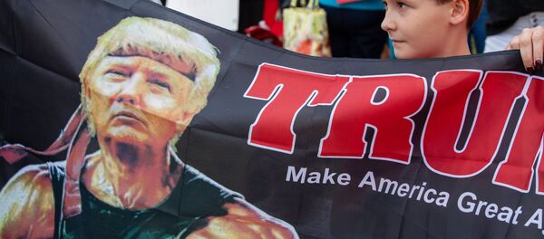 Прибытие президента США Д. Трампа в Висконсин - Sputnik Moldova