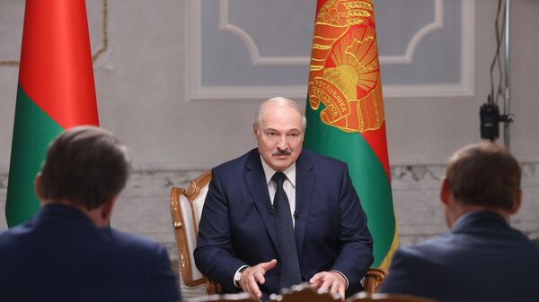 Президент Белоруссии А. Лукашенко дал интервью российским журналистам - Sputnik Moldova-România