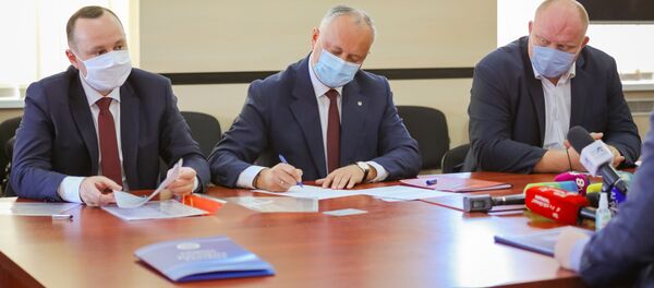 Игорь Додон Игорь Додон - Sputnik Молдова