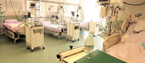 Secția terapie intensivă a unui spital din București - Sputnik Moldova