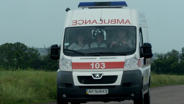 Автомобиль скорой помощи в Украине, архивное фото - Sputnik Молдова