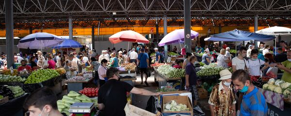 Центральный рынок - Sputnik Moldova-România