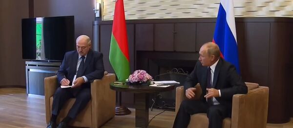 Встреча президентов РФ и Белоруссии В. Путина и А. Лукашенко  - Sputnik Moldova