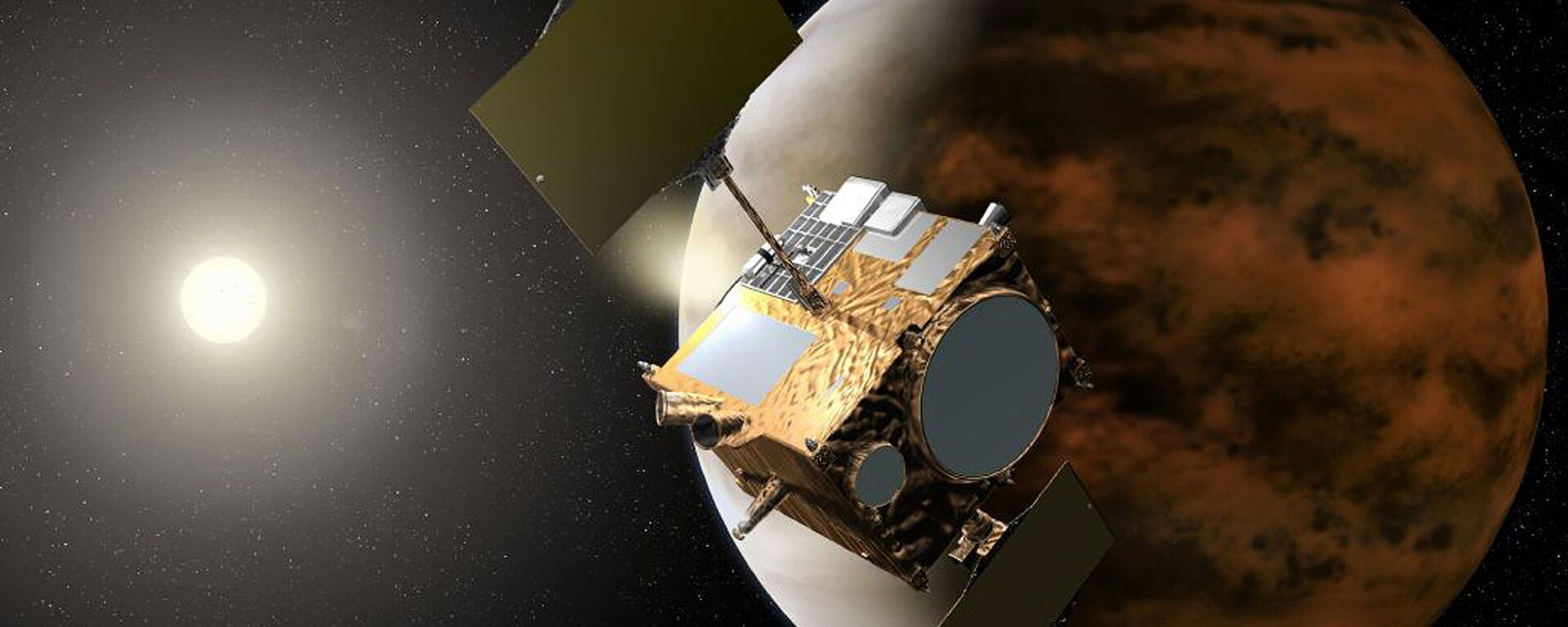 Японский зонд Акацуки рядом с Венерой  - Sputnik Молдова, 1920, 15.09.2020