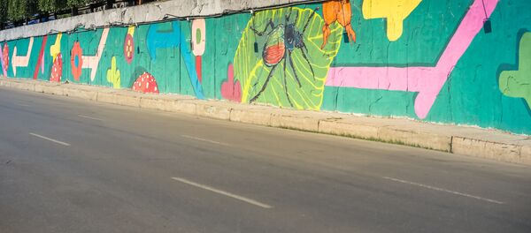 Pictura murală Pomul vieții Pictura murală Pomul vieții - Sputnik Молдова