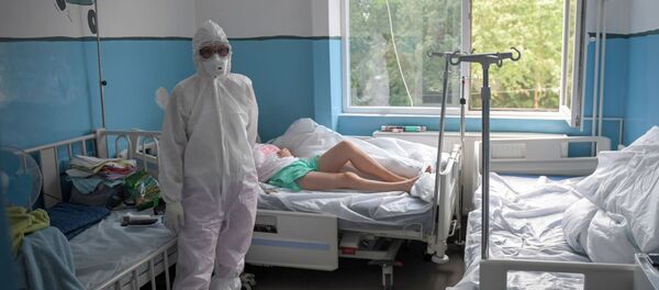 Coronavirus în România: Pacient bolnav de COVID-19 în spital - Sputnik Moldova-România