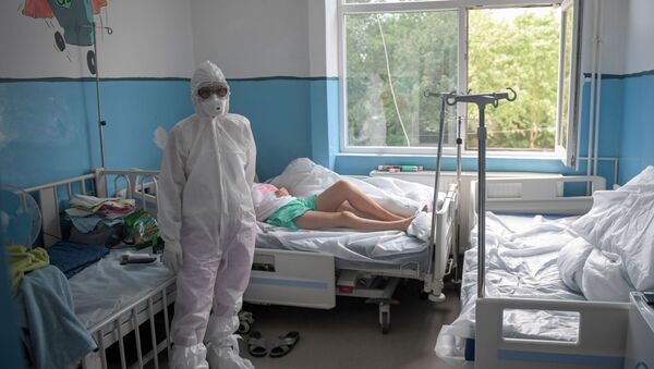 Coronavirus în România: Pacient bolnav de COVID-19 în spital - Sputnik Moldova-România