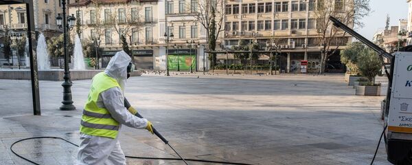 Ситуация в Греции в связи с коронавирусом - Sputnik Молдова