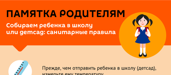 Собираем ребенка в школу или детсад: санитарные правила - Sputnik Молдова