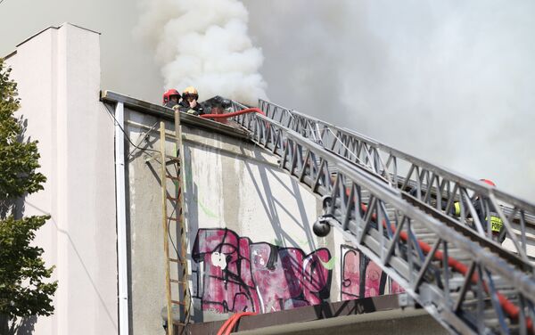 Пожар в здании Филармонии - Sputnik Молдова