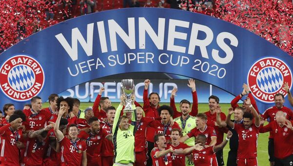 Învingătorii meciului din European Super Cup - Bayern Munich v Sevilla - Puskas Arena, Budapest, Hungary - Sputnik Молдова